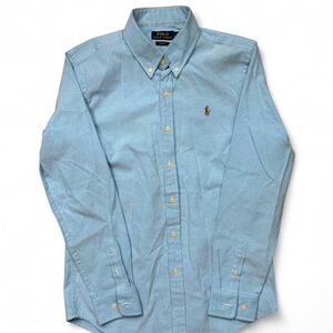 Ralph Lauren Men's Sky Blue Button Down Shirt